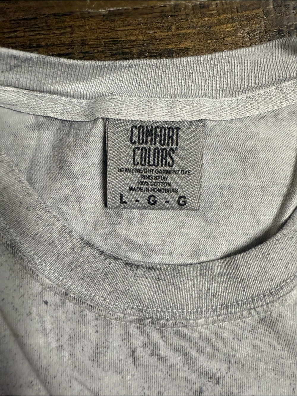Comfort Colors Gray Color blast 'Summer Babe' Graphic Tee with Neon Accents - Picture 2 of 6